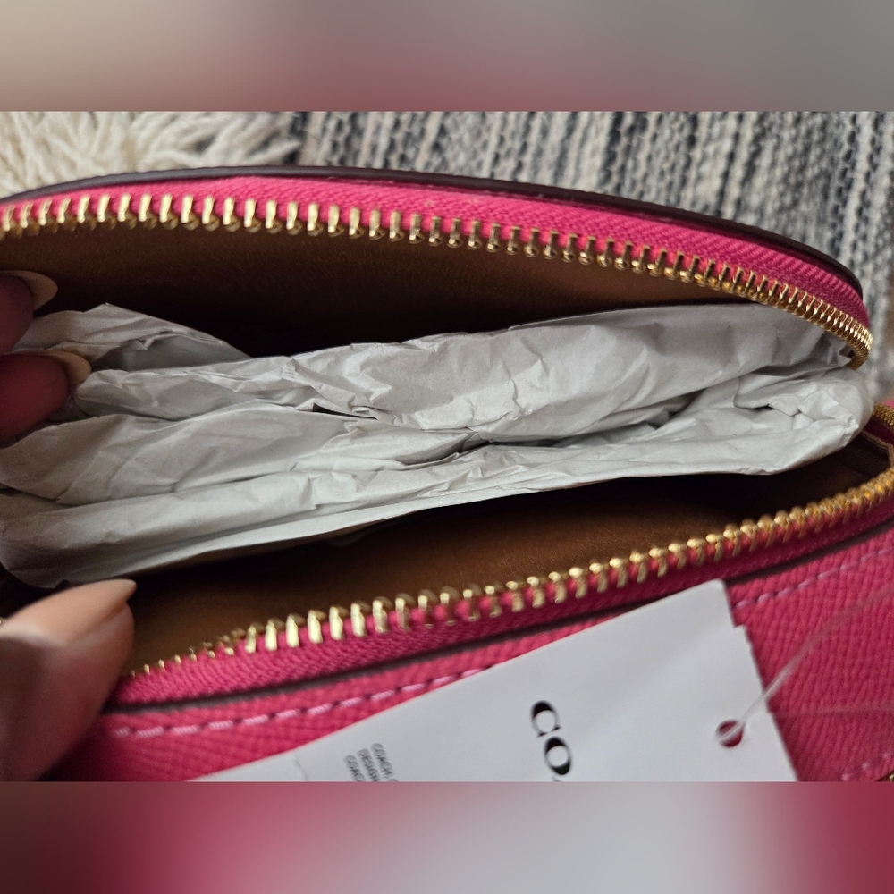 NWT Pink Coach Serena Satchel - Picture 13 of 14